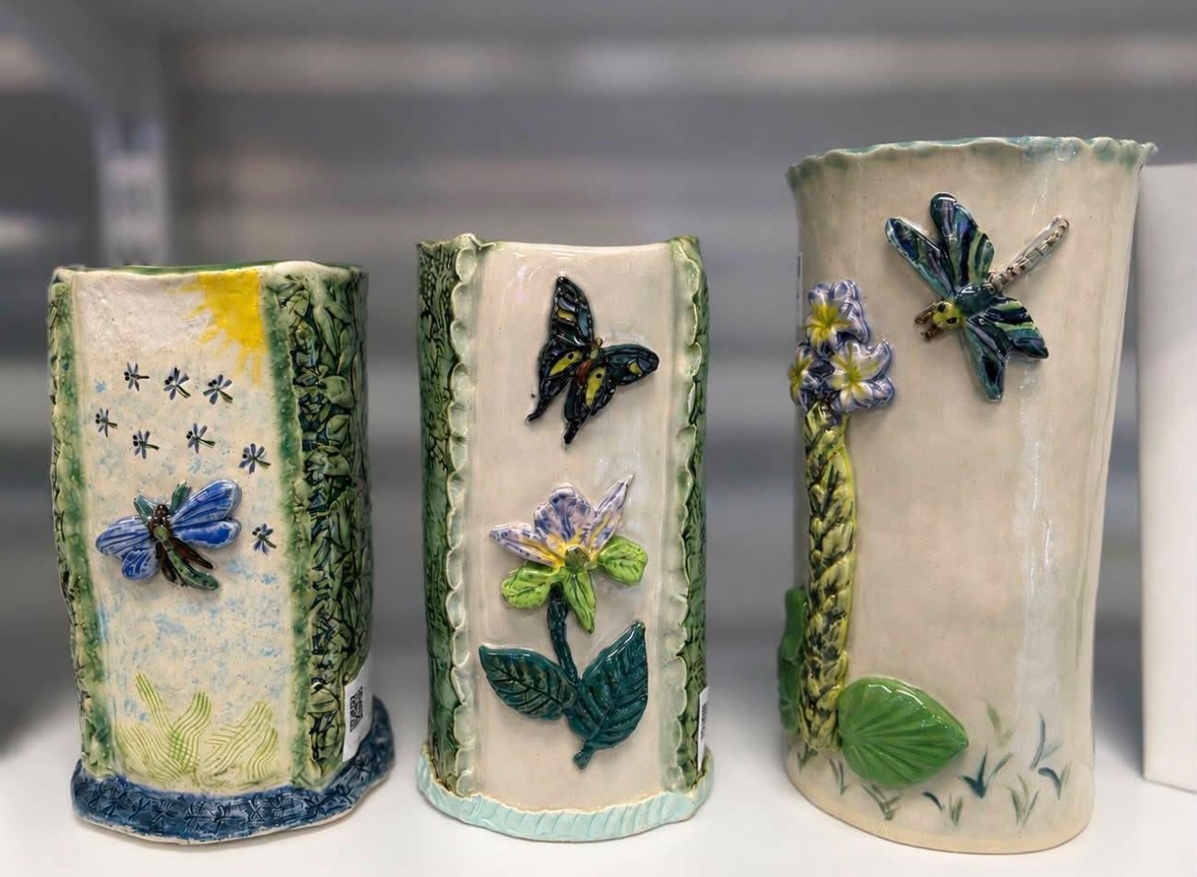 Botanical vases